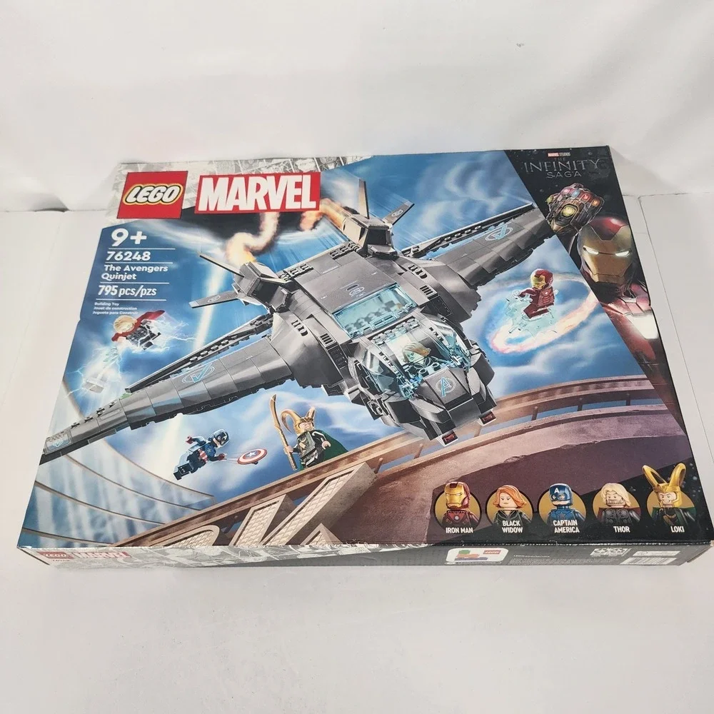 LEGO Marvel 76248 Avengers Quinjet New Sealed 795 Pieces